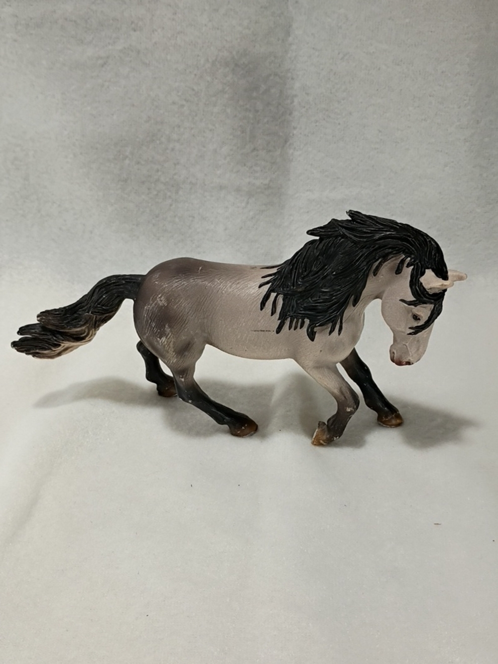 2005 Schleich Andalusian Stallion Horse Figure Retired Horse Farm